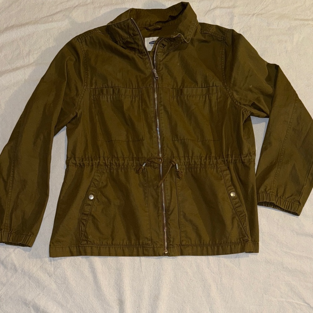 Old Navy Olive Green Utility Jacket Sz XL